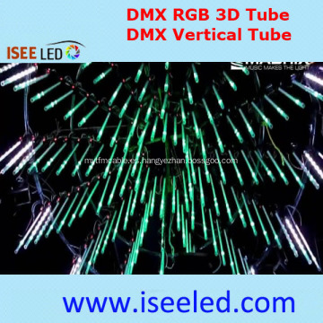 Music 3D DMX Tube Light Compatible con Madrix